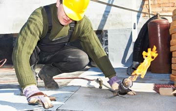 Carmel flat roof construction